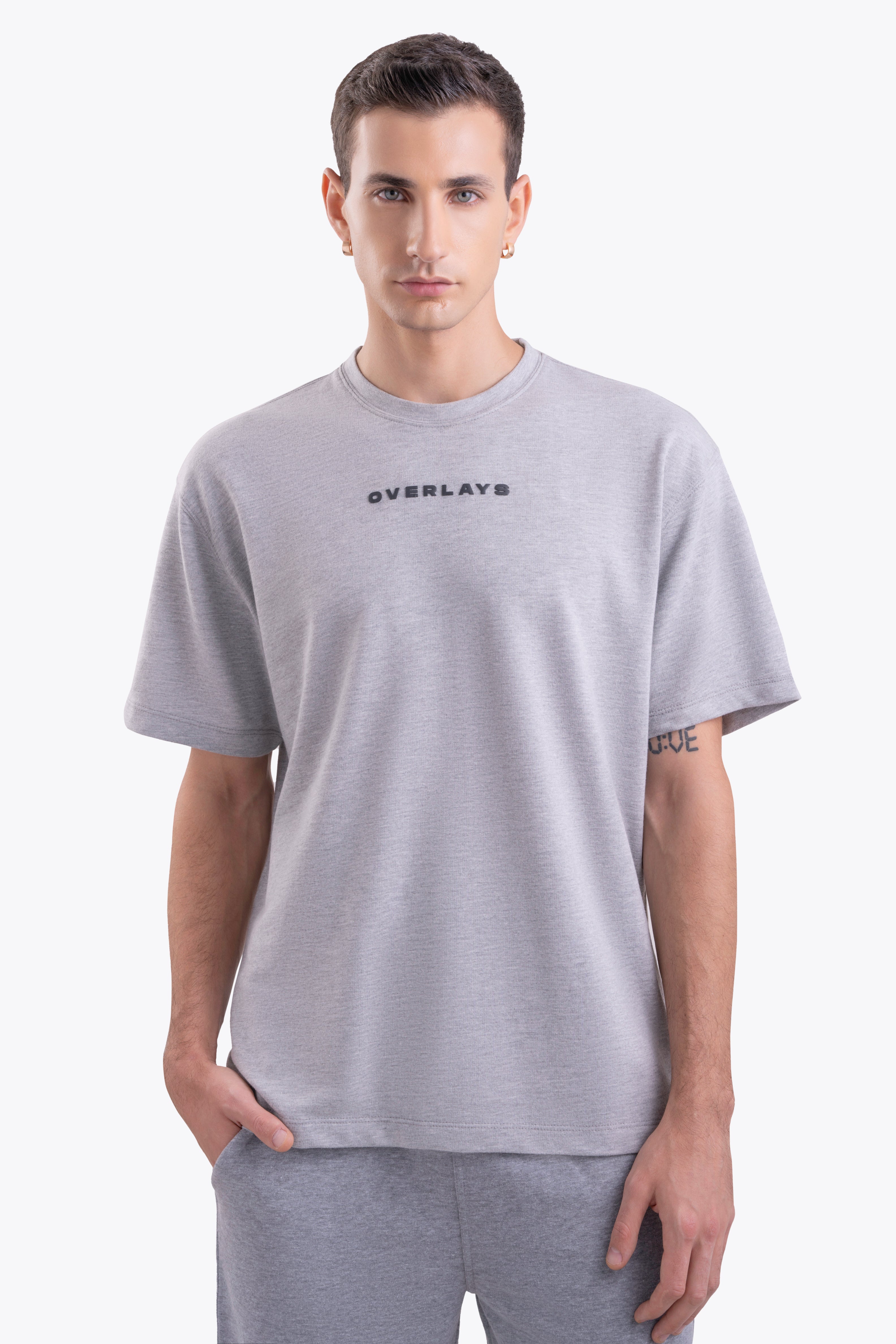 Steel Grey HeavyWeight Oversized T-shirt
