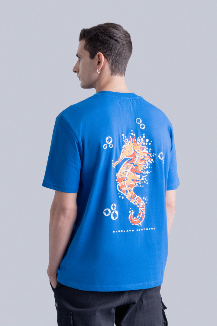Relaxed Fit Men's Sea Stallion Tshirt