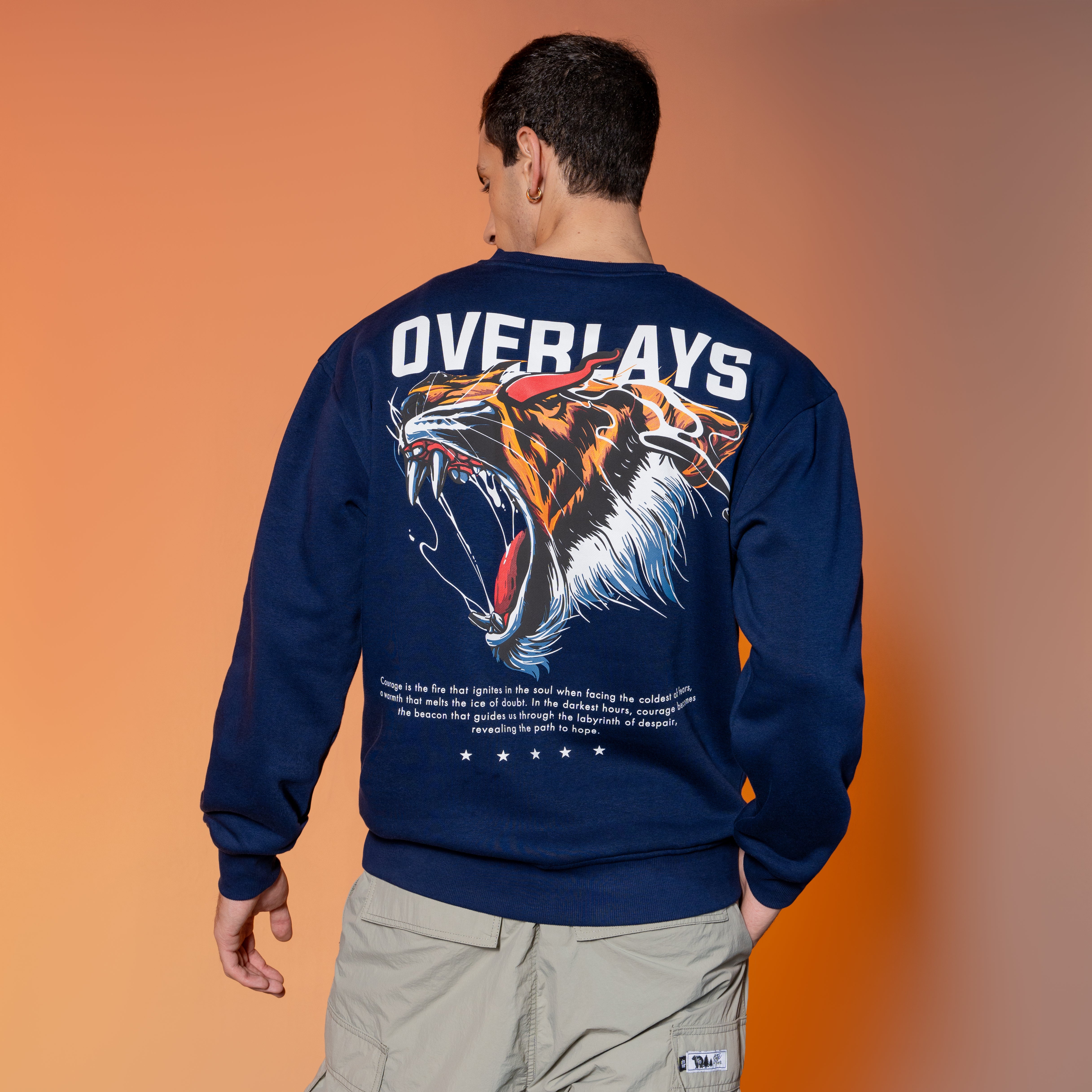 Fearless Navy Sweatshirt