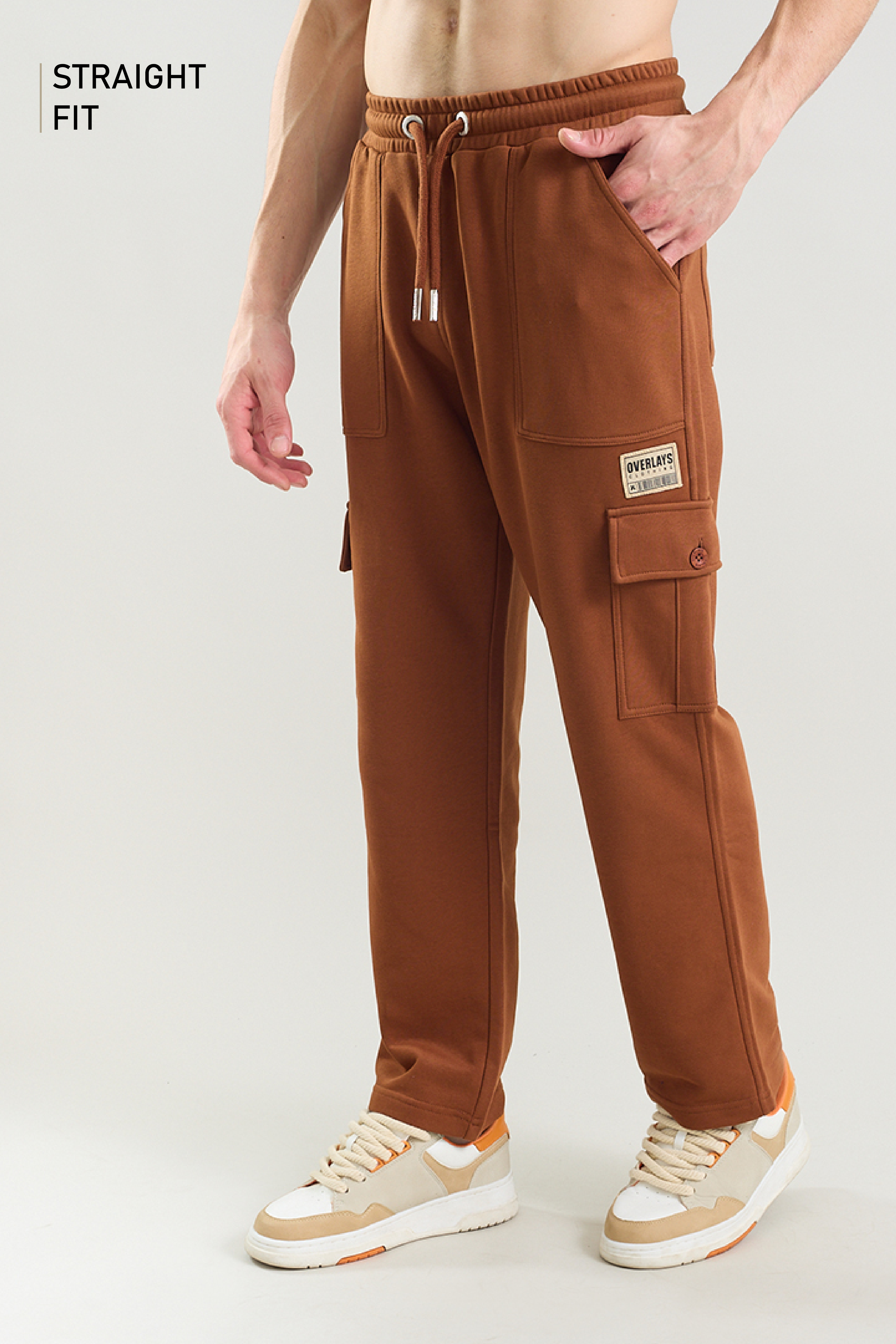Heavy weight Brown Joggers