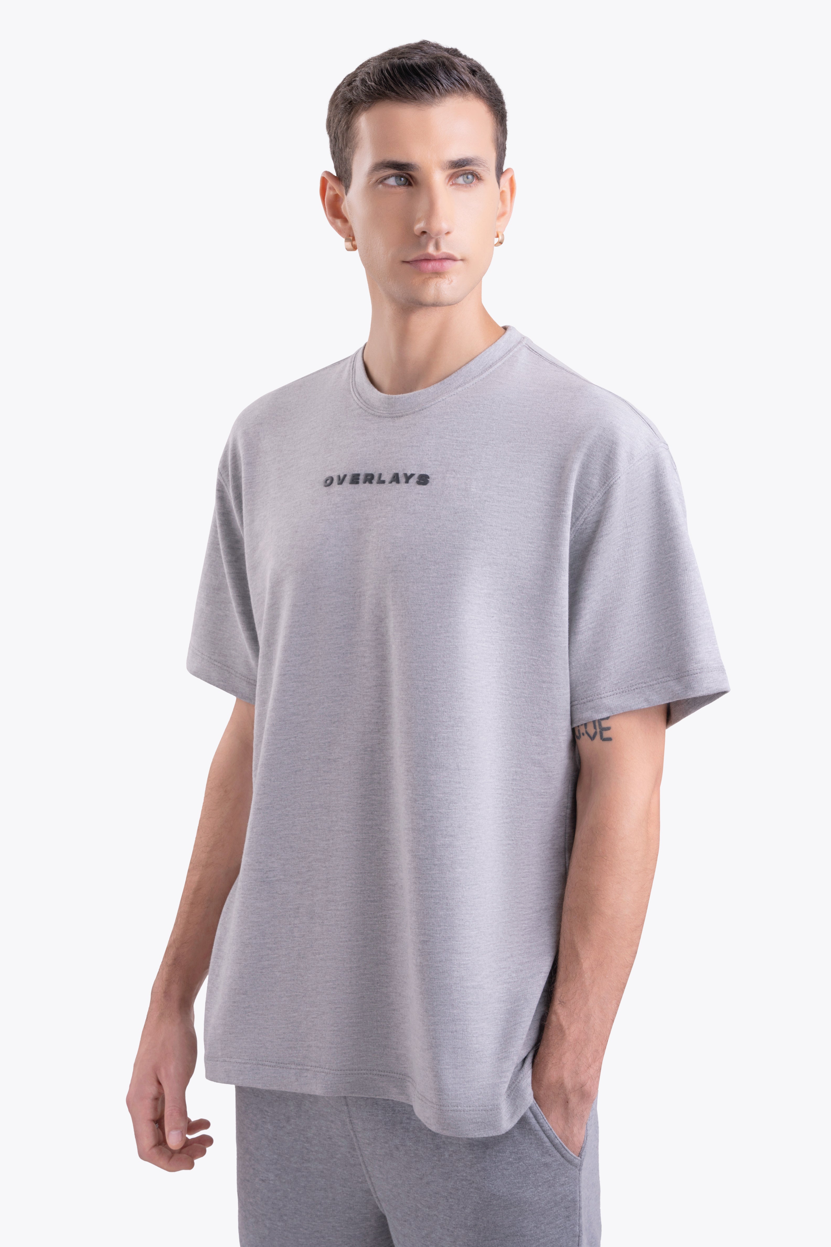 Steel Grey HeavyWeight Oversized T-shirt