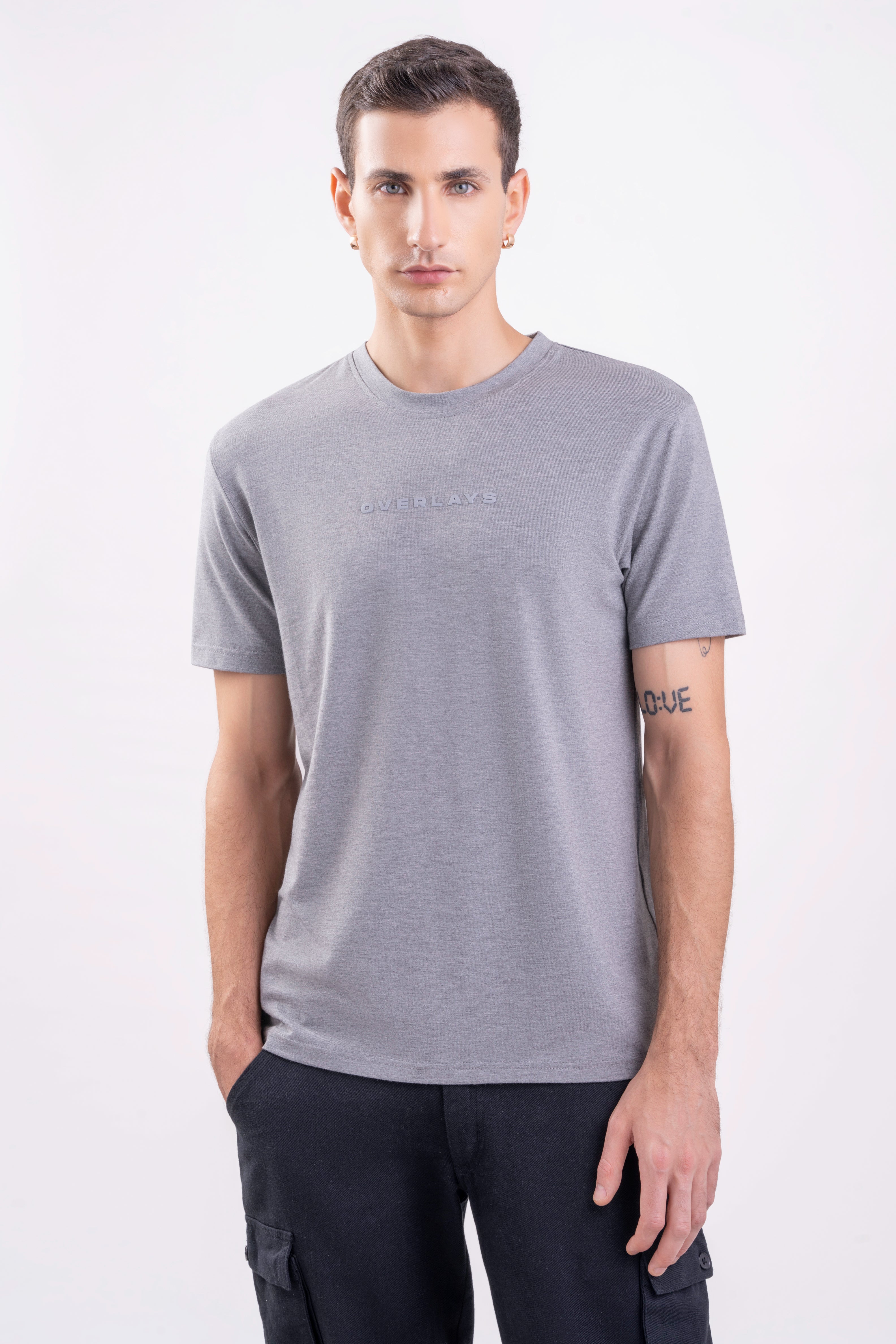 Smokey Grey Regular Fit T-shirt