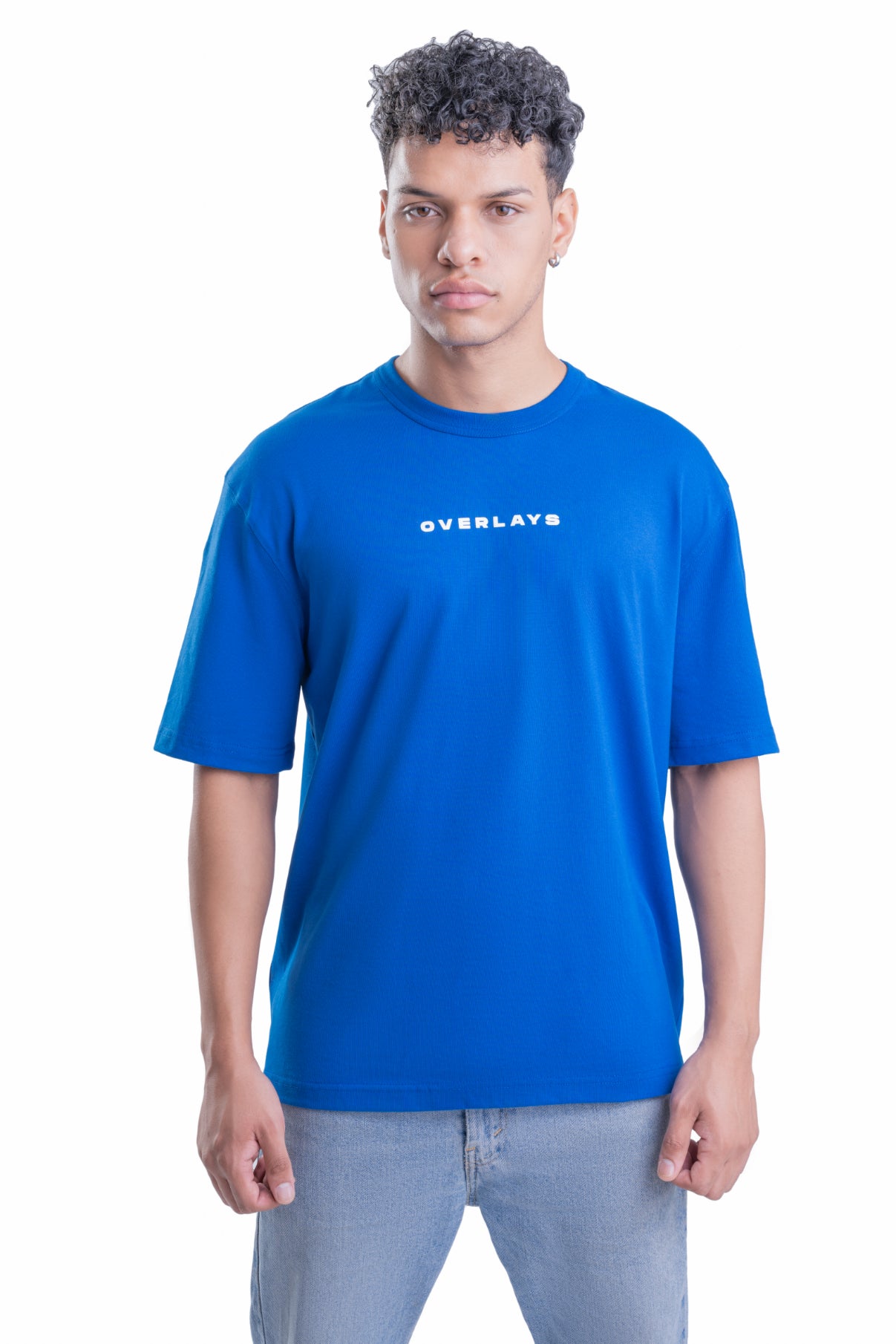 Relaxed Fit Men's Arise Tshirt - Blue