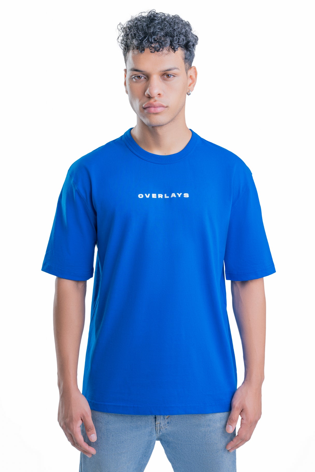 Relaxed Fit Men's Free Spirit Tshirt - Blue