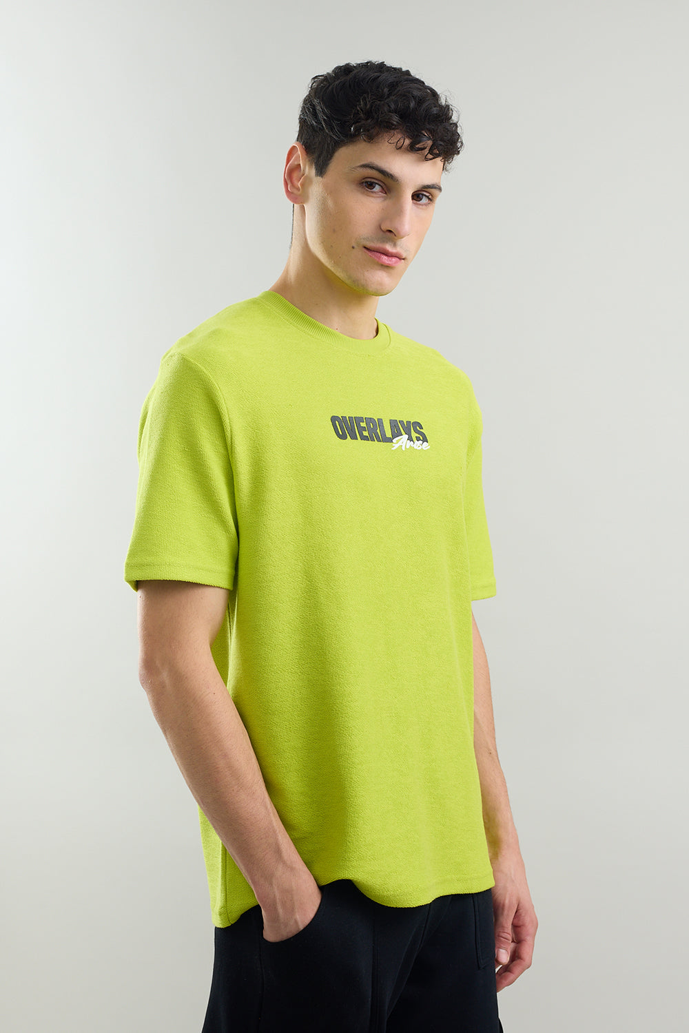 Textured Heavy Weight Arise Relaxed Fit T-shirt