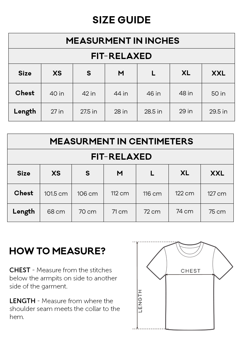CLOTHING SIZE CHART — PANSY