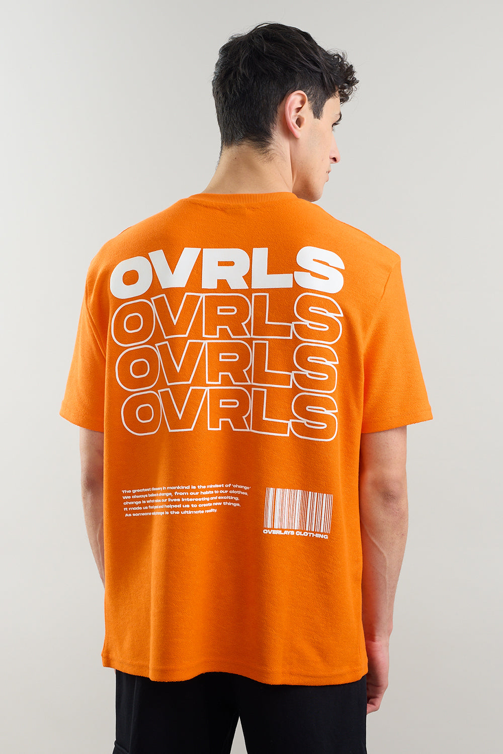 Textured Heavy Weight OVRLS Relaxed fit T-shirt