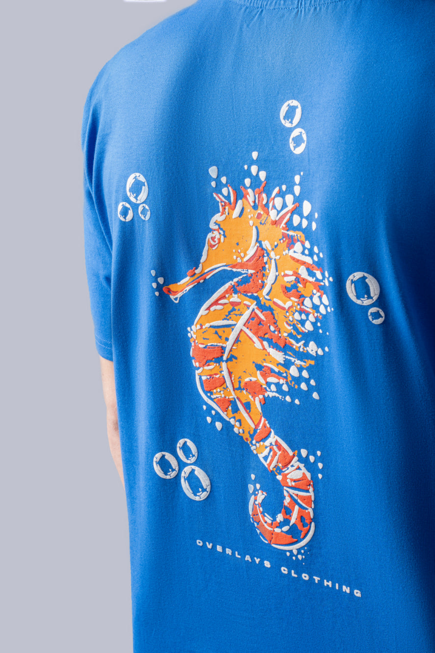 Relaxed Fit Men's Sea Stallion Tshirt