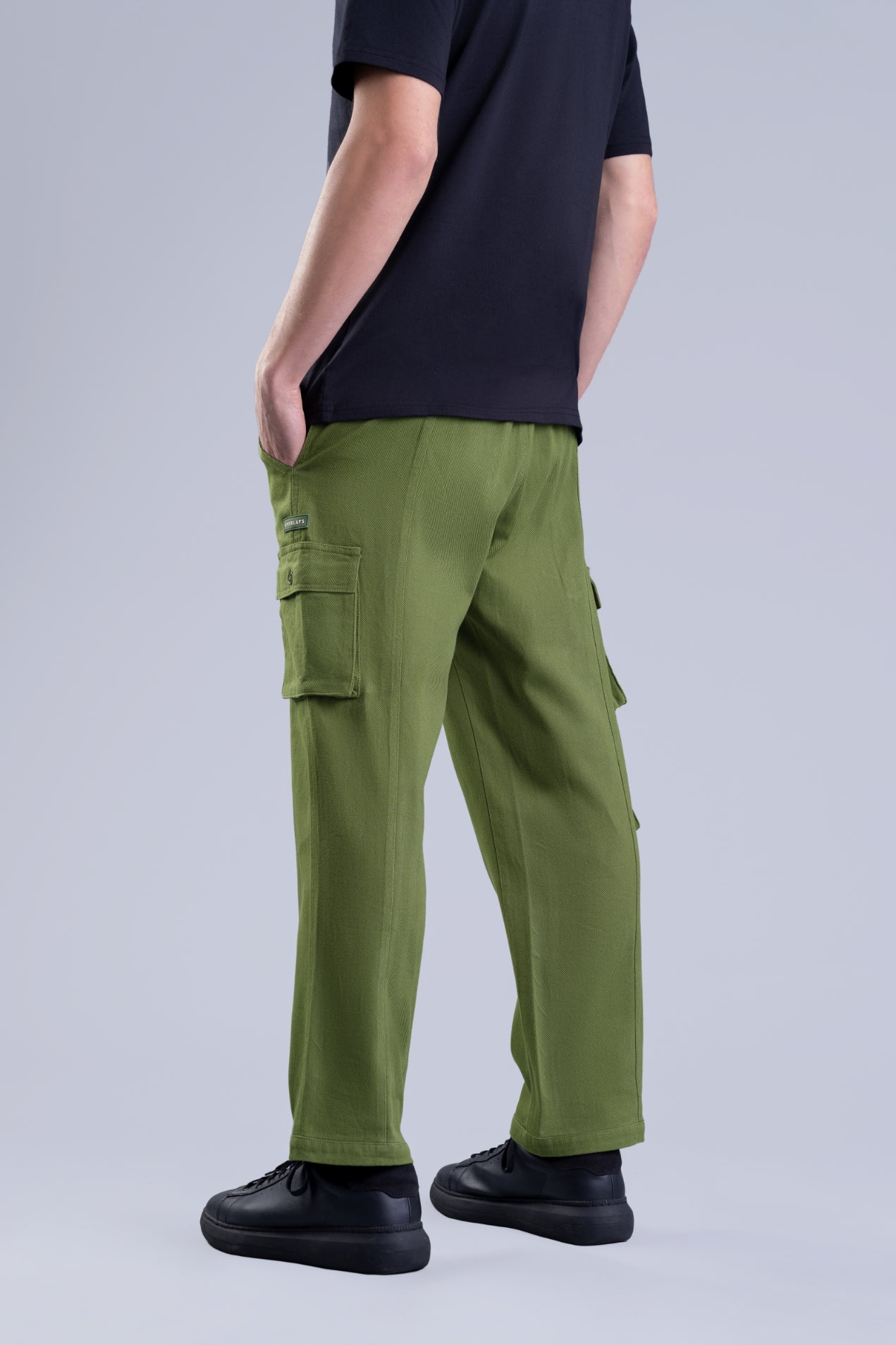 Olive Green Men's Cargo Pants